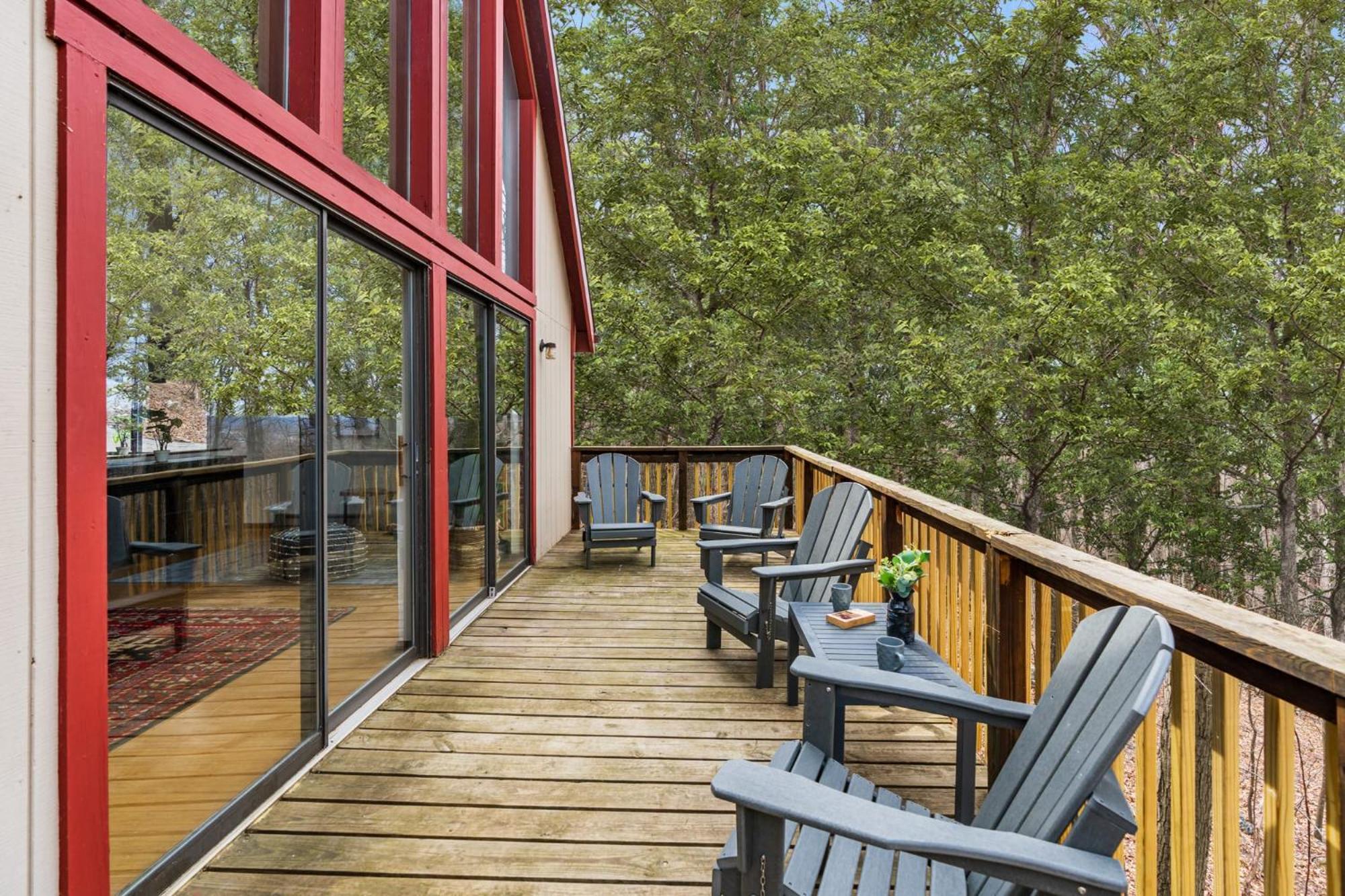 Modern Chalet Cabin W Hot Tub, Deck&Grill, & Wifi! Inwood Eksteriør billede